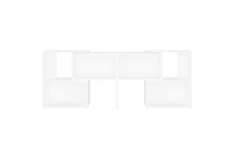 TV-benk hvit 104x30x52 cm sponplate - Hvit - Møbler - Mediamøbel & tv møbel - TV-skap