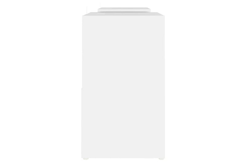 TV-benk hvit 104x30x52 cm sponplate - Hvit - Møbler - Mediamøbel & tv møbel - TV-skap