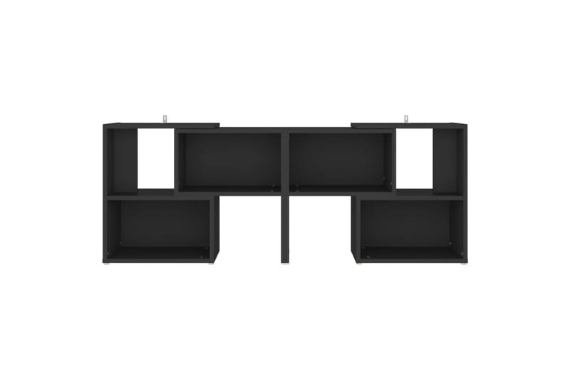 TV-benk svart 104x30x52 cm sponplate - Svart - Møbler - Mediamøbel & tv møbel - TV-skap