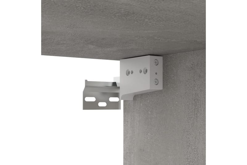 TV-benker 4 stk betonggrå 80x30x30 cm sponplate - Grå - Møbler - Mediamøbel & tv møbel - TV-skap