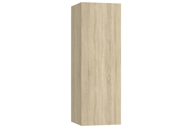 TV-benker 4 stk sonoma eik 30,5x30x90 cm sponplate - Brun - Møbler - Mediamøbel & tv møbel - TV-skap
