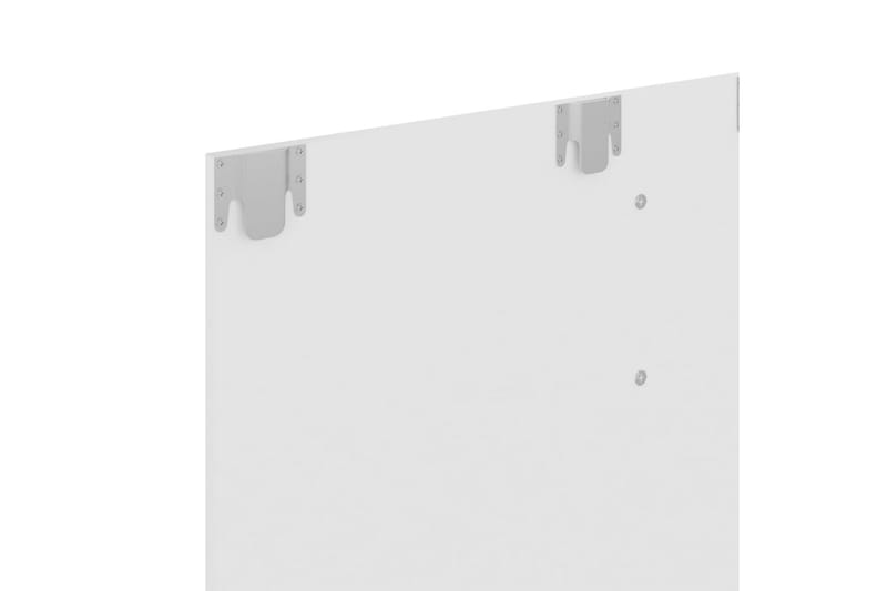 Veggmontert TV-benk hvit 120x23,5x90 cm sponplate - Hvit - Møbler - Mediamøbel & tv møbel - TV-skap