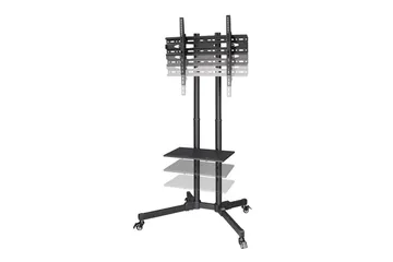 TV-stativ Hama VESA Trolley opptil 75 svart - Svart - Møbler - Mediamøbel & tv møbel - Mediestativ & veggfeste