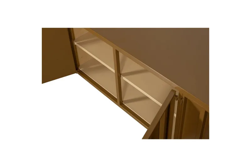 TV-stativ Level - Honninggul - Møbler - Mediamøbel & tv møbel - TV-benk & mediabenk