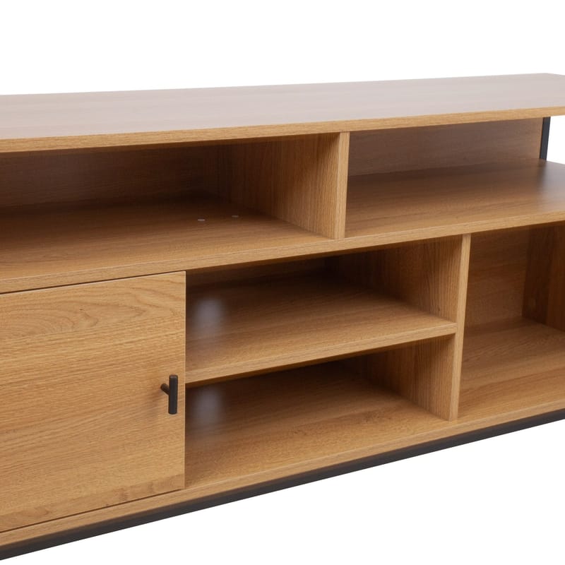 TV-table HOME4YOU - eik/svart - Møbler - Mediamøbel & tv møbel - TV-skap