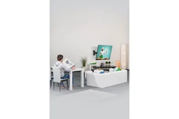 TV-veggfeste Hama VESA Full Motion opptil 65 Easy Fix svart - Svart - Møbler - Mediamøbel & tv møbel - Mediestativ & veggfeste