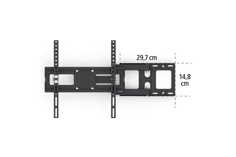 TV Veggfeste Hama VESA Full Motion Opptil 65 Maks 35kg Svart - Møbler - Mediamøbel & tv møbel - Mediestativ & veggfeste