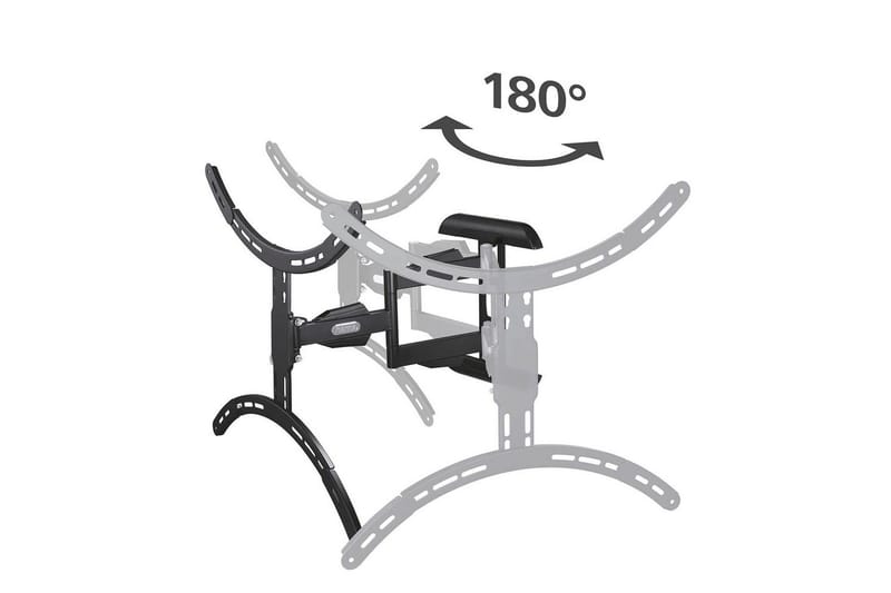 TV-veggfeste Hama VESA Full Motion Svart - Svart - Møbler - Mediamøbel & tv møbel - Mediestativ & veggfeste