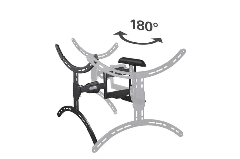 TV-veggfeste Hama VESA Full Motion Svart - Svart - Møbler - Mediamøbel & tv møbel - Mediestativ & veggfeste