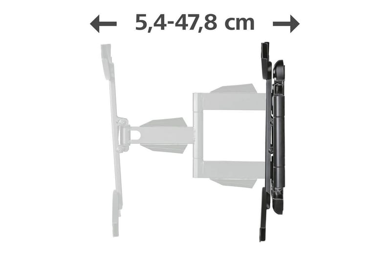 TV-veggfeste Hama VESA Full Motion Svart - Svart - Møbler - Mediamøbel & tv møbel - Mediestativ & veggfeste