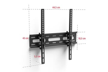 TV-veggfeste Hama VESA Tilt opptil 75 svart - Svart - Møbler - Mediamøbel & tv møbel - Mediestativ & veggfeste