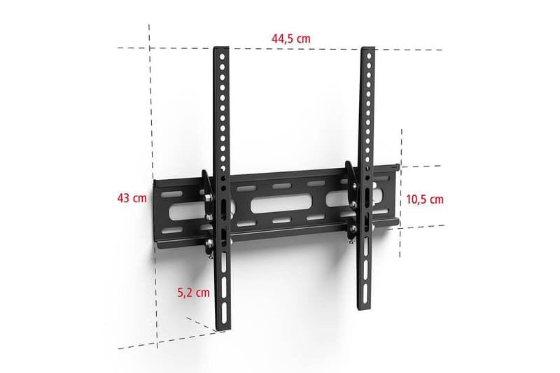 TV Veggfeste Hama VESA Tilt Opptil 75 Svart - Møbler - Mediamøbel & tv møbel - Mediestativ & veggfeste