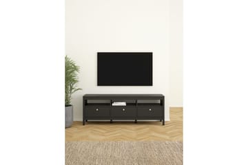 Vallvidera TV-benk 151,4 cm - Svart - Møbler - Mediamøbel & tv møbel - TV-benk & mediabenk
