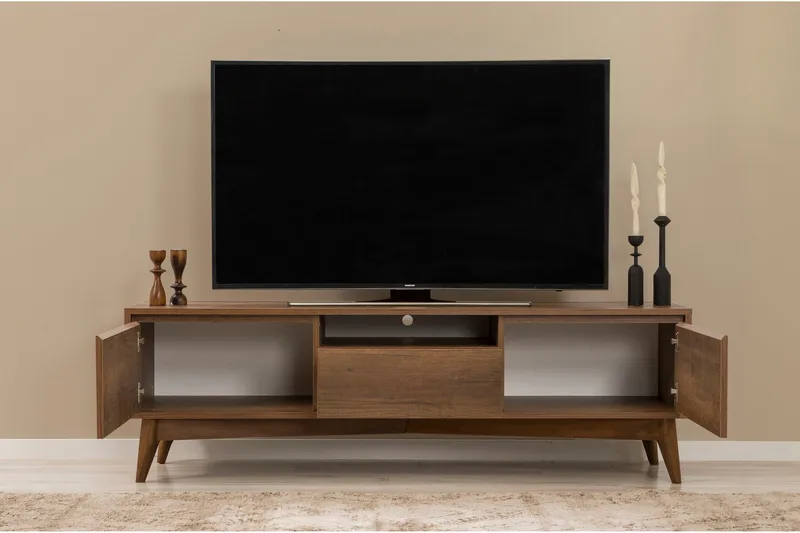 Valsot TV-benk 170 cm - Valnøtt - Møbler - Mediamøbel & tv møbel - TV-benk & mediabenk