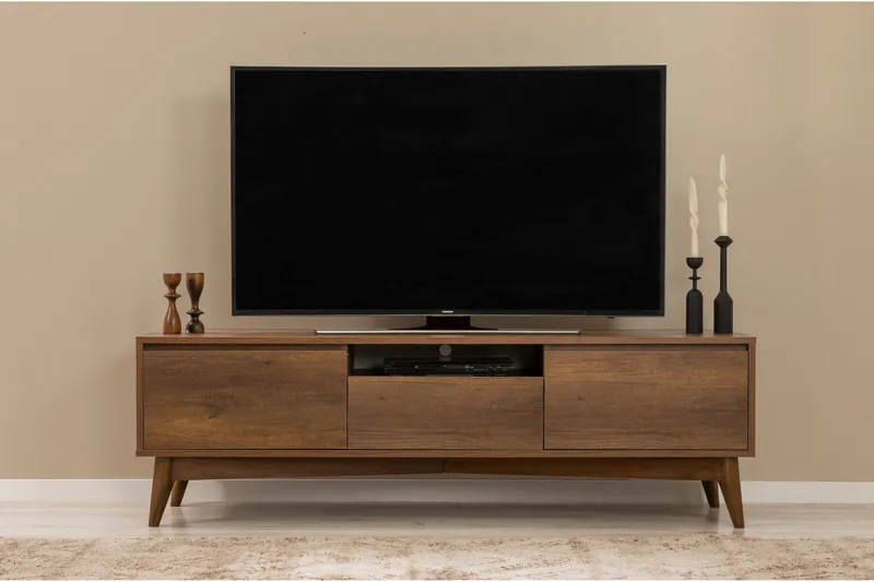 Valsot TV-benk 170 cm - Valnøtt - Møbler - Mediamøbel & tv møbel - TV-benk & mediabenk