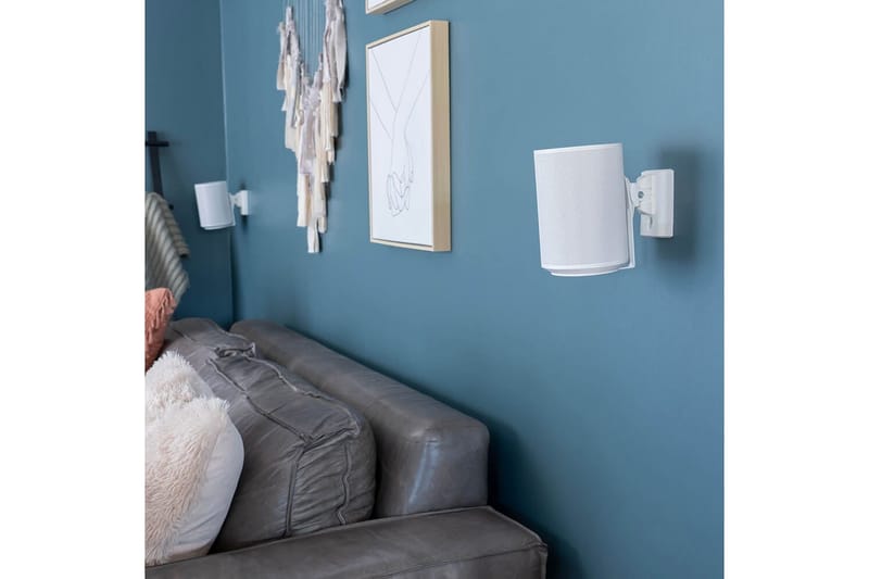 Veggfeste Sanus for Sonos ERA 100 2 Deler Hvit - Hvit - Møbler - Mediamøbel & tv møbel - Mediestativ & veggfeste