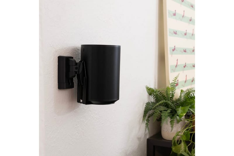 Veggfeste Sanus for Sonos Era 100 2 Deler - Svart - Møbler - Mediamøbel & tv møbel - Mediestativ & veggfeste