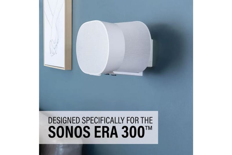 Veggfeste Sanus for Sonos ERA 300 2 deler Hvit - Hvit - Møbler - Mediamøbel & tv møbel - Mediestativ & veggfeste