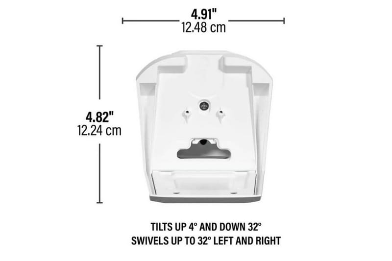 Veggfeste Sanus for Sonos Era 300 2 Deler - Hvit - Møbler - Mediamøbel & tv møbel - Mediestativ & veggfeste