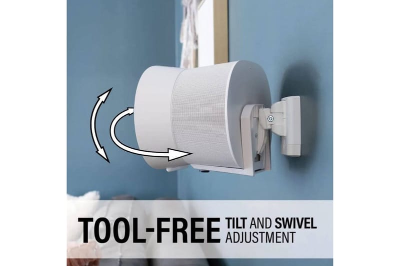 Veggfeste Sanus for Sonos Era 300 2 Deler - Hvit - Møbler - Mediamøbel & tv møbel - Mediestativ & veggfeste