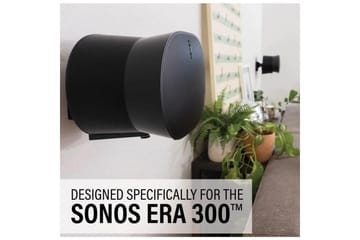 Veggfeste Sanus for Sonos Era 300 2 Deler - Svart - Møbler - Mediamøbel & tv møbel - Mediestativ & veggfeste