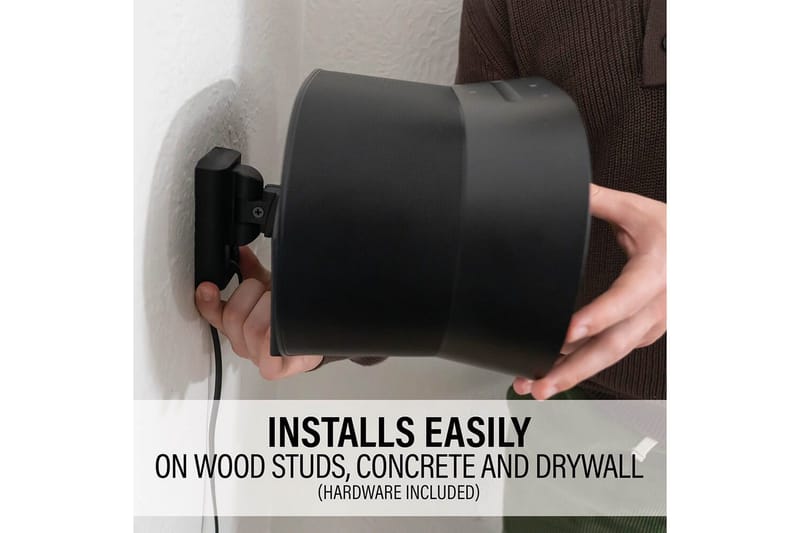 Veggfeste Sanus for Sonos Era 300 - Svart - Møbler - Mediamøbel & tv møbel - Mediestativ & veggfeste