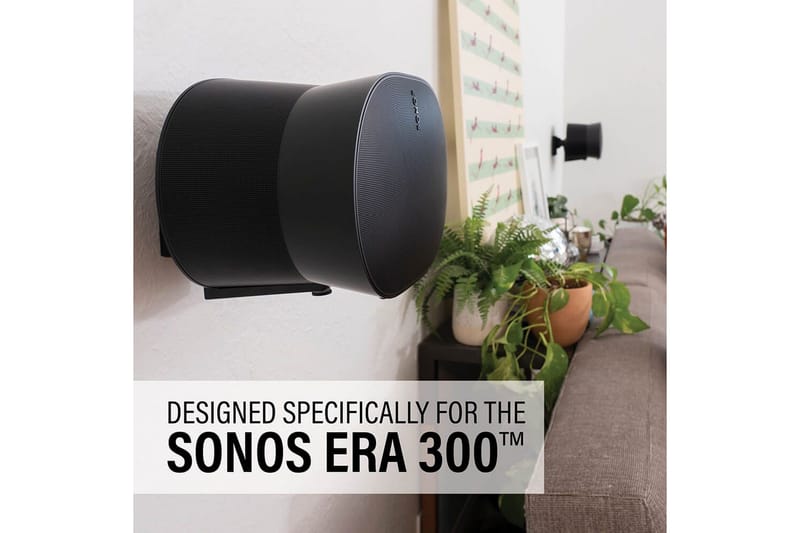 Veggfeste Sanus for Sonos Era 300 - Svart - Møbler - Mediamøbel & tv møbel - Mediestativ & veggfeste