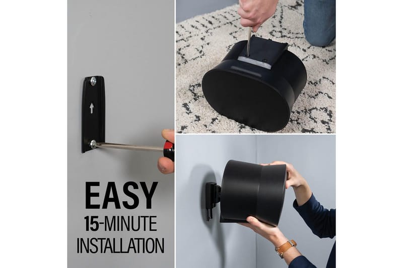 Veggfeste Sanus for Sonos Era 300 - Svart - Møbler - Mediamøbel & tv møbel - Mediestativ & veggfeste