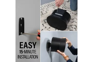 Veggfeste Sanus for Sonos Era 300 - Svart - Møbler - Mediamøbel & tv møbel - Mediestativ & veggfeste