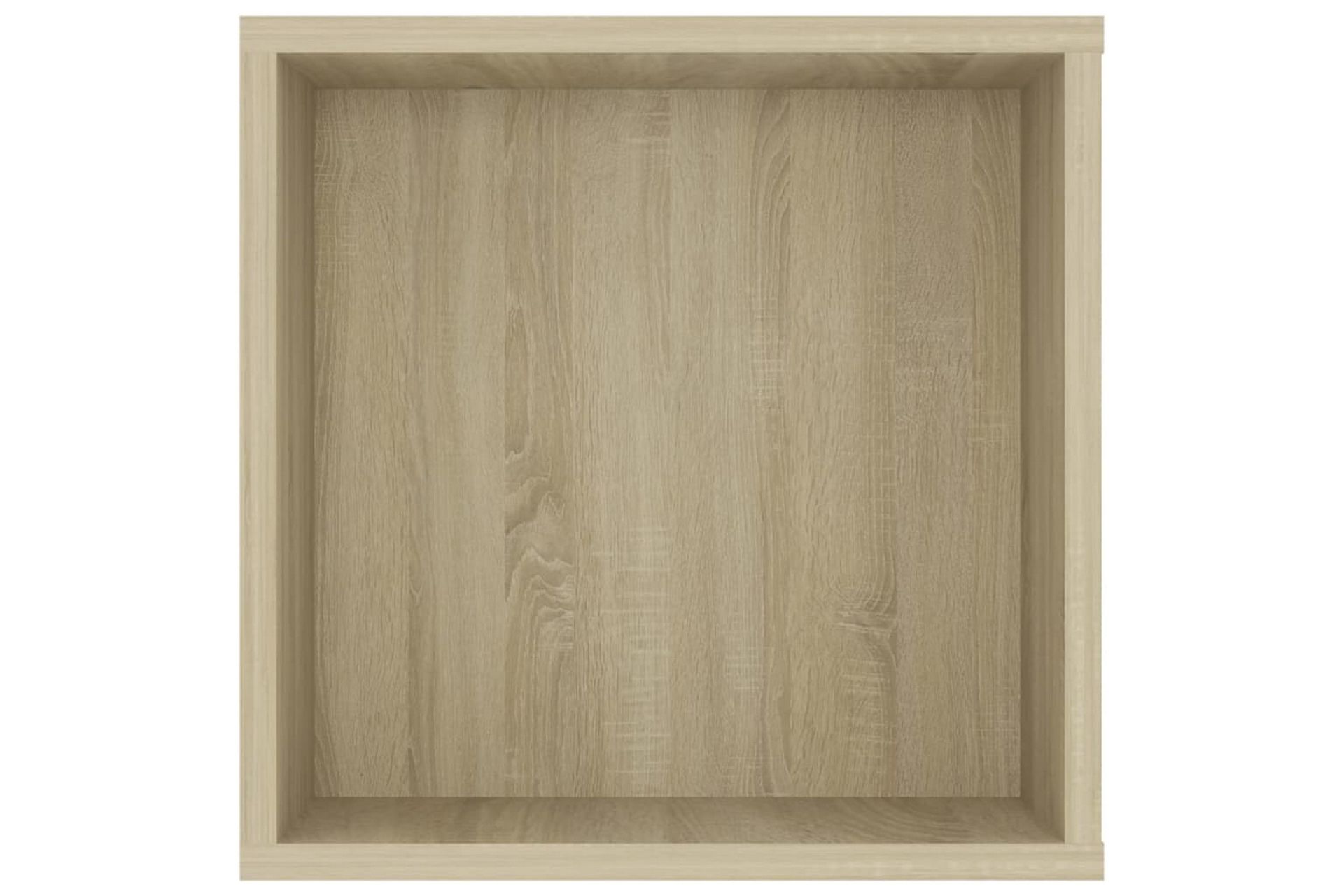 Vegghengt TV-benk sonoma eik 102x35x35 cm sponplate - Brun - Møbler - Mediamøbel & tv møbel - TV-skap