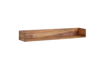 Vegghylle Wohnling Vegghengt i heltre 120 cm landstil - Oppbevaring - Hyller - Vegghylle