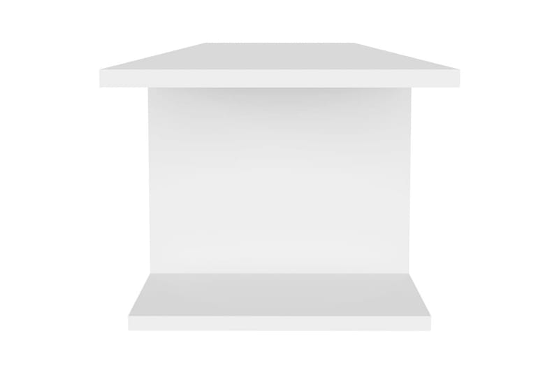Veggmontert TV-benk hvit 103x30x26,5 cm - Hvit - Møbler - Mediamøbel & tv møbel - TV-skap