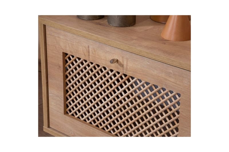 Velin TV-benk 55 cm - Mellomfarget tre - Møbler - Mediamøbel & tv møbel - TV-benk & mediabenk