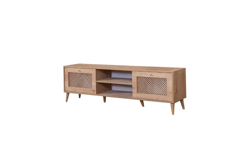 Velin TV-benk 55 cm - Mellomfarget tre - Møbler - Mediamøbel & tv møbel - TV-benk & mediabenk