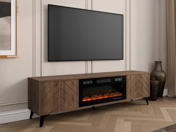 Vemdalen TV-benk 184 cm - brun - Møbler - Mediamøbel & tv møbel - TV-benk & mediabenk