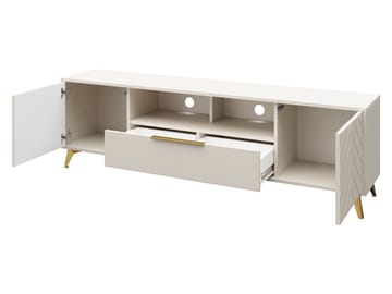 Vemdalen TV-benk 204 cm - brun - Møbler - Mediamøbel & tv møbel - TV-benk & mediabenk