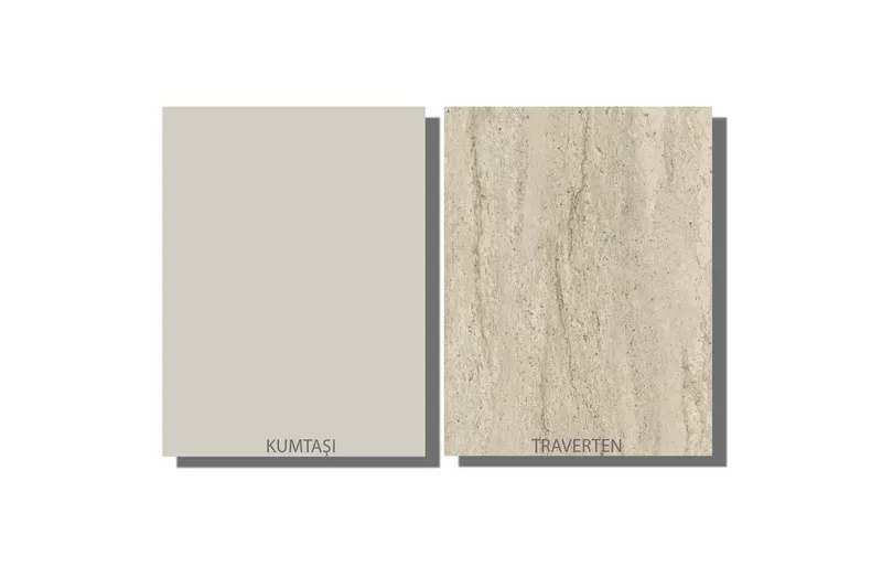 Veyron TV-benk 180 cm - Beige/Sandstein - Møbler - Mediamøbel & tv møbel - TV-benk & mediabenk