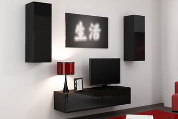Vigo TV-møbelsett 210x40x180 cm - Møbler - Mediamøbel & tv møbel - TV-møbelsett