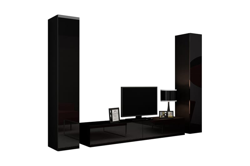 Vigo TV-møbelsett 260x40x180 cm - TV-møbelsett