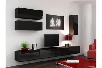 Vigo TV-møbelsett 280x40x180 cm - Møbler - Mediamøbel & tv møbel - TV-møbelsett