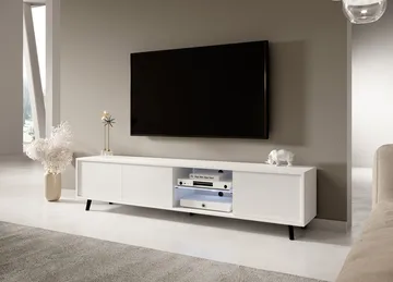Vipan TV-benk 175 cm - Hvit - Møbler - Mediamøbel & tv møbel - TV-benk & mediabenk