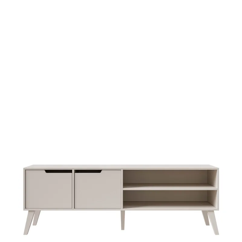 Virello TV-benk 160 cm - beige - Møbler - Mediamøbel & tv møbel - TV-benk & mediabenk