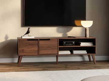 Virello TV-benk 160 cm - brun - Møbler - Mediamøbel & tv møbel - TV-benk & mediabenk