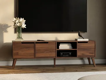 Virello TV-benk 180 cm - brun - Møbler - Mediamøbel & tv møbel - TV-benk & mediabenk