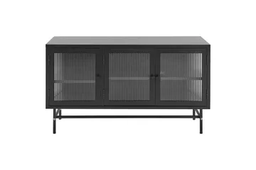 Vitrine Devon Svart - Svart - Oppbevaring - Skap - Vitrineskap