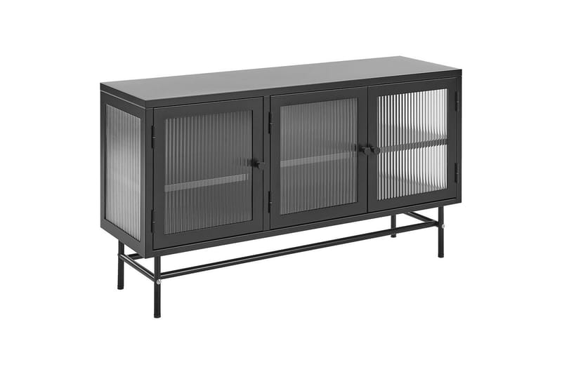 Vitrine Devon Svart - Svart - Møbler - Mediamøbel & tv møbel - TV-skap