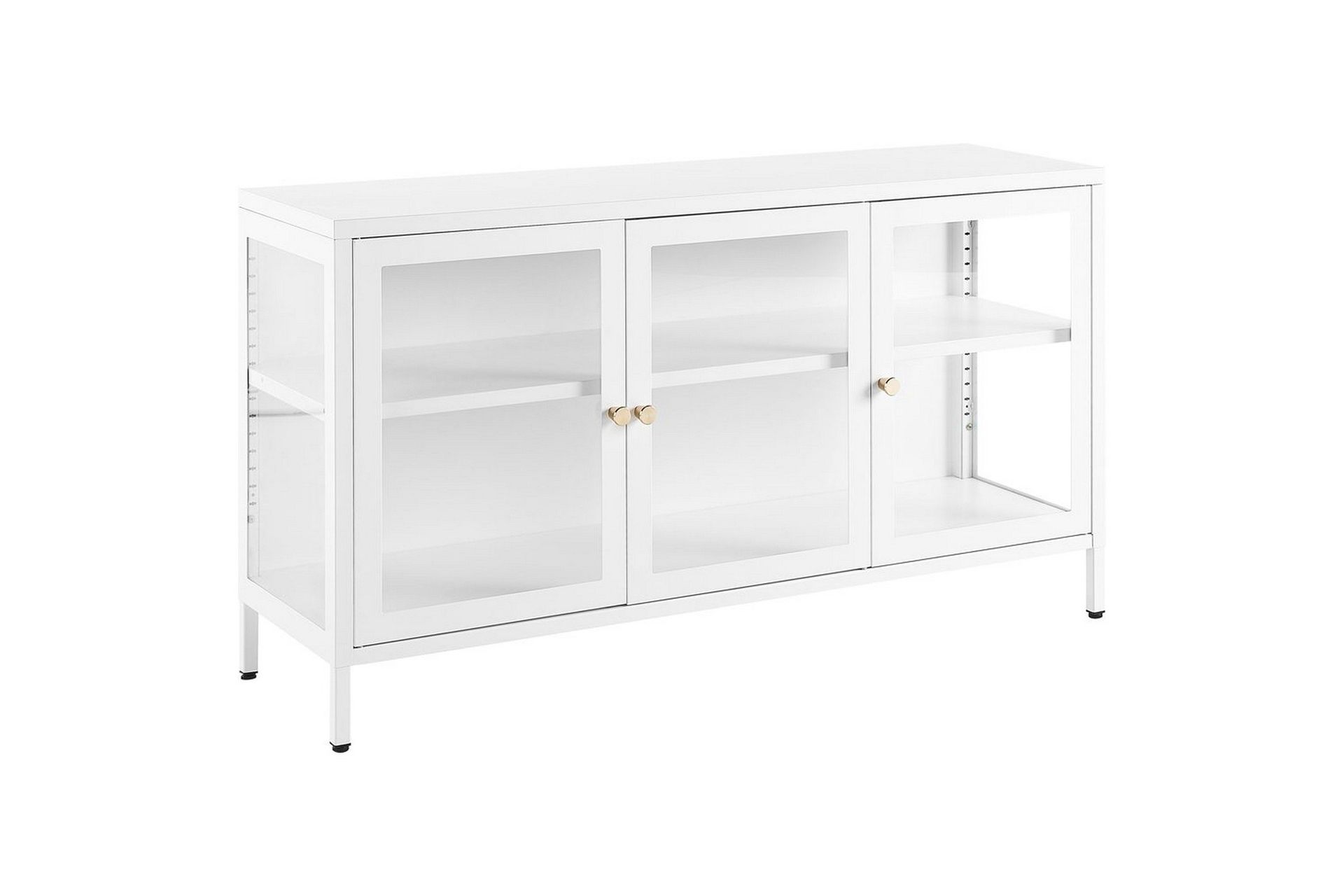 Vitrine Newport Hvit - Hvit