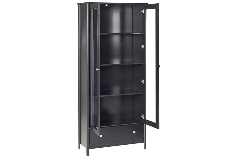 Vitrine Nornalup Svart - Svart - Møbler - Mediamøbel & tv møbel - TV-skap