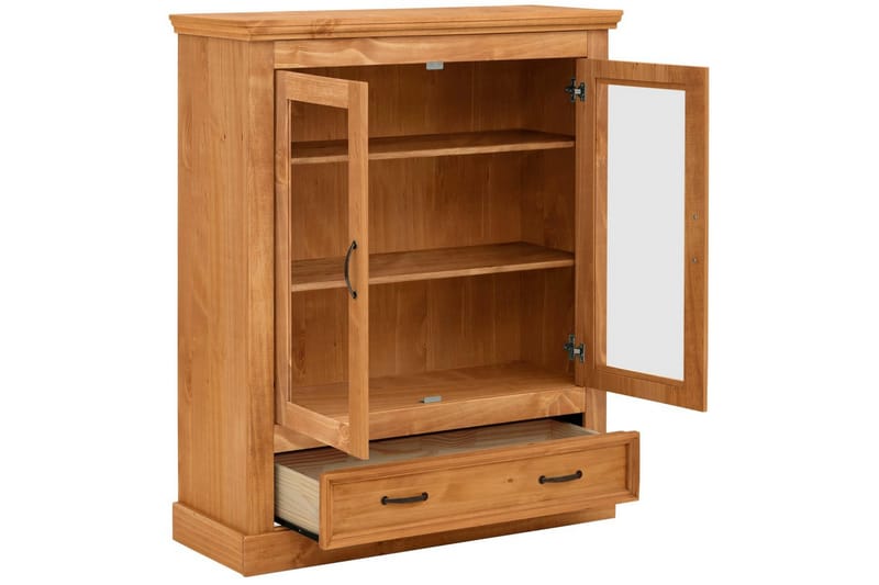 Vitrine Selma Beis/funksjonsbeskrivelse - Beis/funksjonsbeskrivelse - Møbler - Mediamøbel & tv møbel - TV-skap