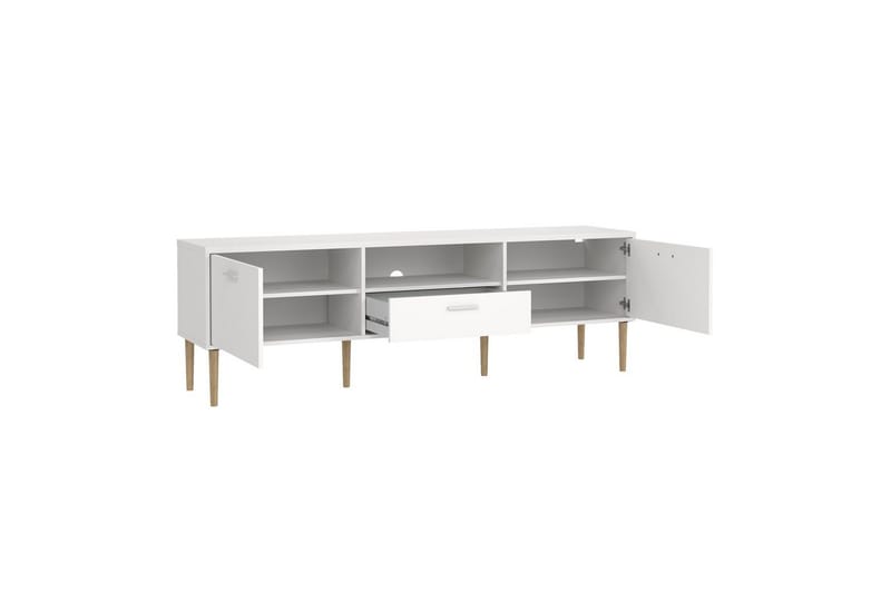 Yumi TV-benk 177 cm - Hvit - Møbler - Mediamøbel & tv møbel - TV-benk & mediabenk